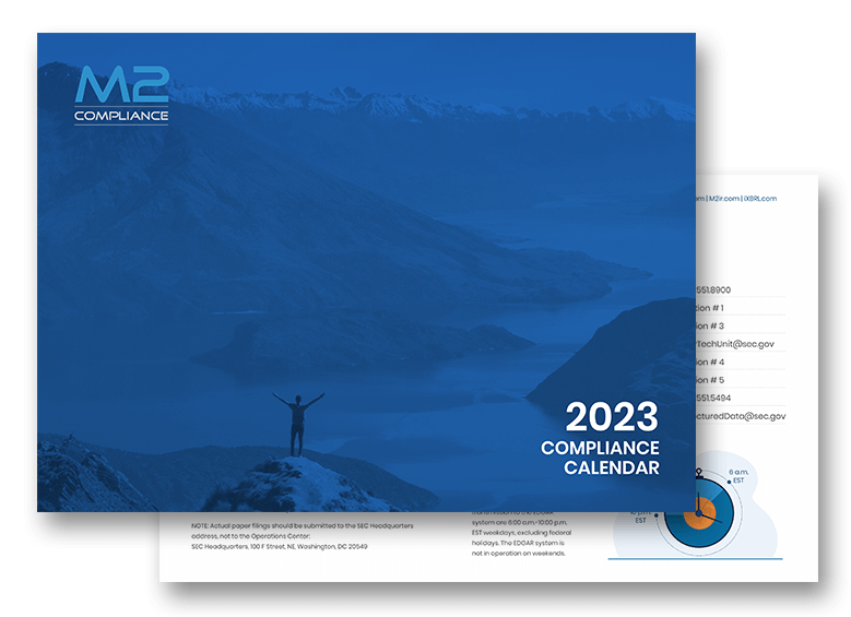 2023 Sec Filing Calendar Printable Calendar